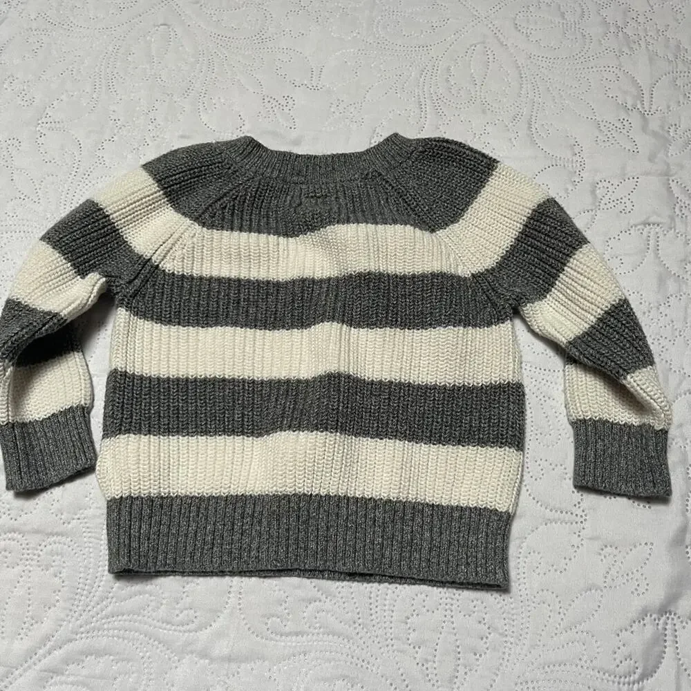 Gap Knit Pullover Striped Sweater Size 12-18m